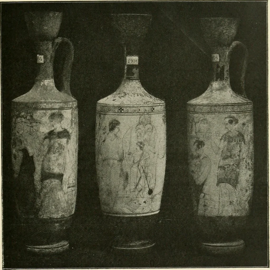 An illustration from Les arts de la terre--céramique--verrerie--émaillerie--mosaïque--vitrail, 1911, leaf 34
