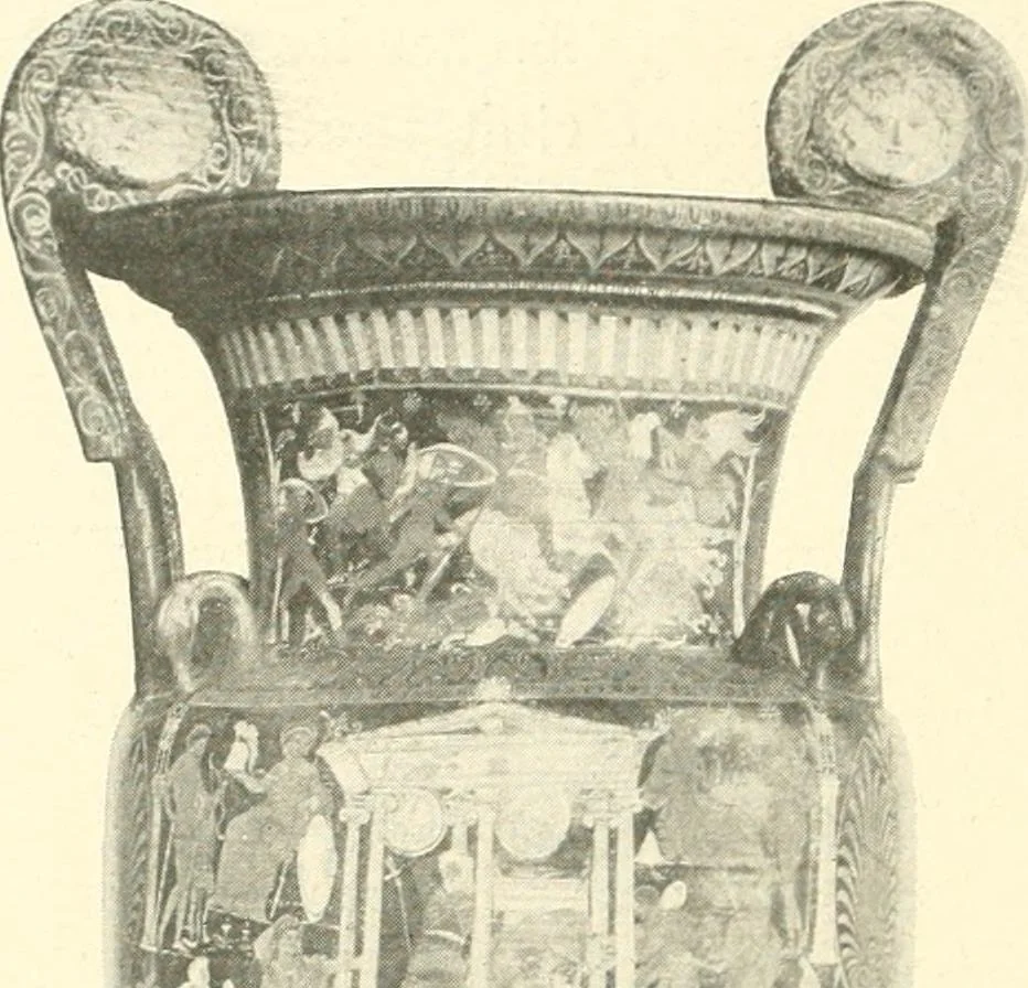 An illustration from Les arts de la terre--céramique--verrerie--émaillerie--mosaïque--vitrail, 1911, leaf 37