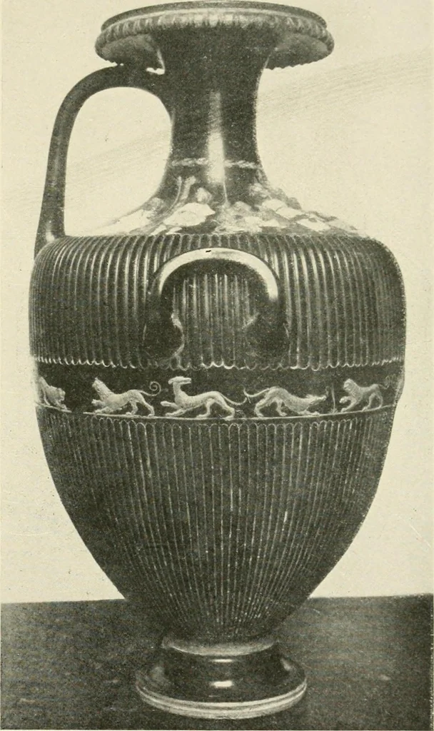 An illustration from Les arts de la terre--céramique--verrerie--émaillerie--mosaïque--vitrail, 1911, leaf 38