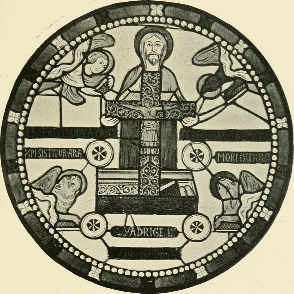 An illustration from Les arts de la terre--céramique--verrerie--émaillerie--mosaïque--vitrail, 1911, leaf 418