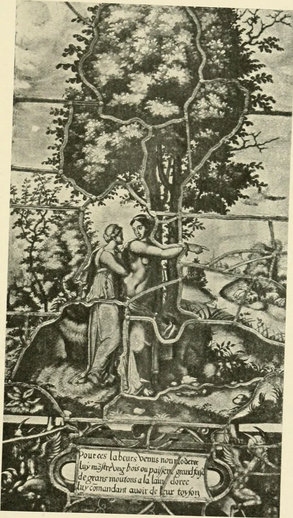 An illustration from Les arts de la terre--céramique--verrerie--émaillerie--mosaïque--vitrail, 1911, leaf 442