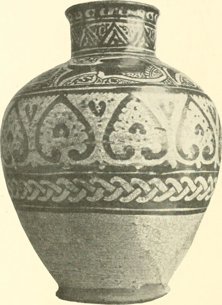 An illustration from Les arts de la terre--céramique--verrerie--émaillerie--mosaïque--vitrail, 1911, leaf 45