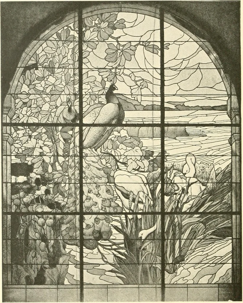 An illustration from Les arts de la terre--céramique--verrerie--émaillerie--mosaïque--vitrail, 1911, leaf 451