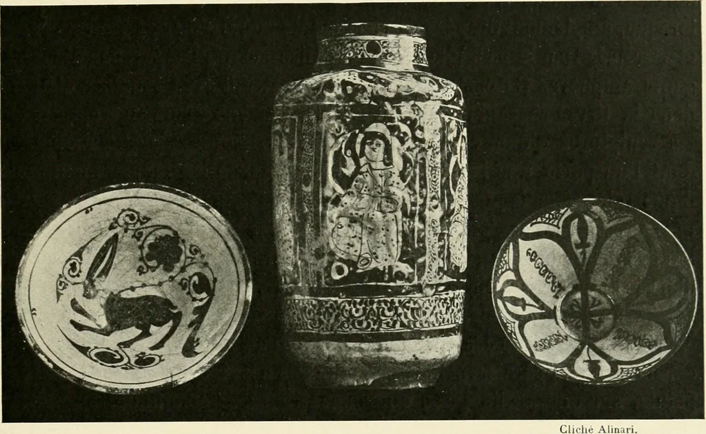 An illustration from Les arts de la terre--céramique--verrerie--émaillerie--mosaïque--vitrail, 1911, leaf 48