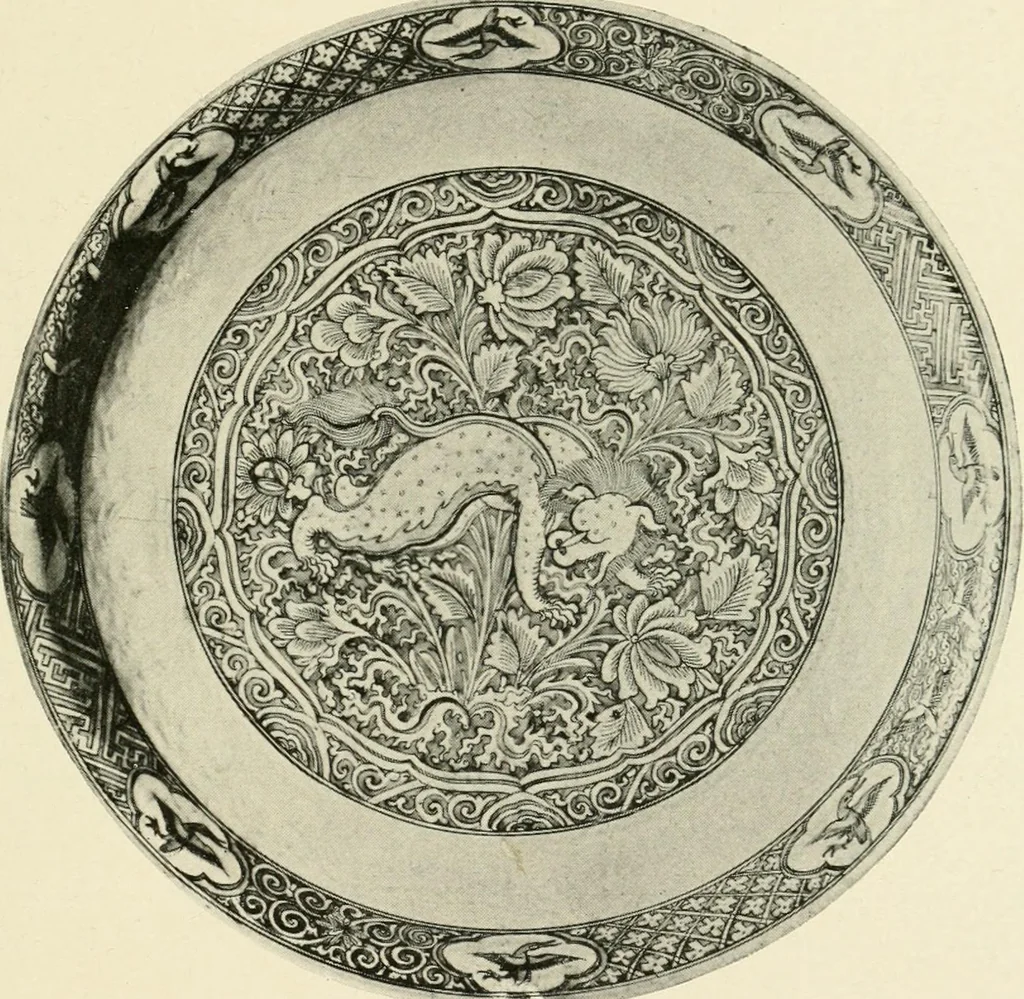 An illustration from Les arts de la terre--céramique--verrerie--émaillerie--mosaïque--vitrail, 1911, leaf 54