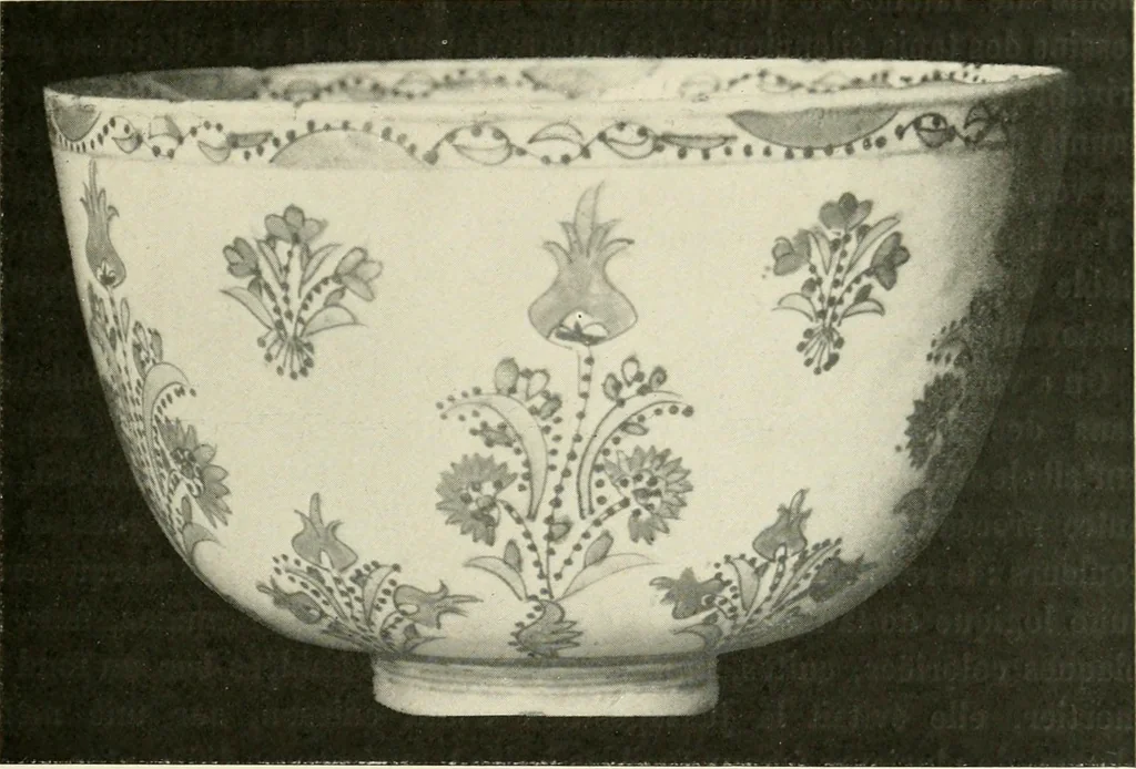 An illustration from Les arts de la terre--céramique--verrerie--émaillerie--mosaïque--vitrail, 1911, leaf 60