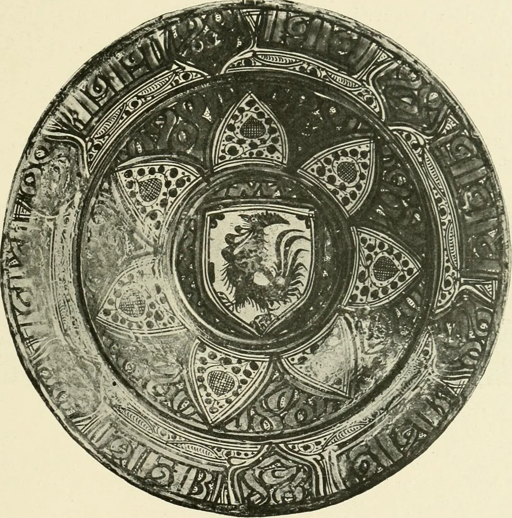 An illustration from Les arts de la terre--céramique--verrerie--émaillerie--mosaïque--vitrail, 1911, leaf 70