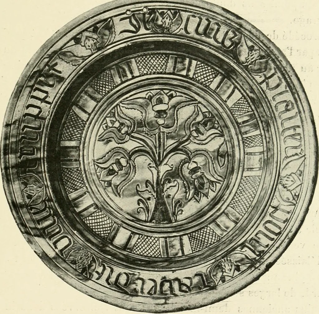 An illustration from Les arts de la terre--céramique--verrerie--émaillerie--mosaïque--vitrail, 1911, leaf 80