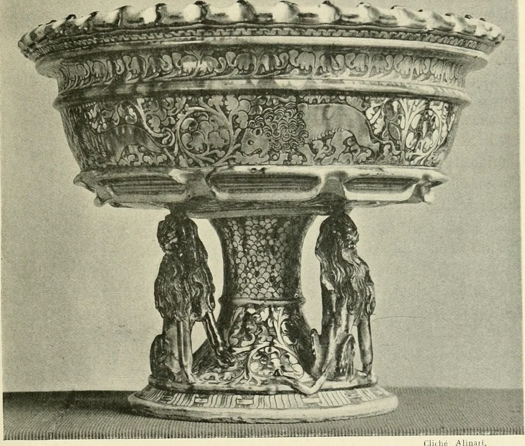 An illustration from Les arts de la terre--céramique--verrerie--émaillerie--mosaïque--vitrail, 1911, leaf 82