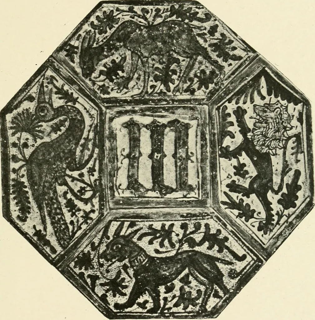 An illustration from Les arts de la terre--céramique--verrerie--émaillerie--mosaïque--vitrail, 1911, leaf 94