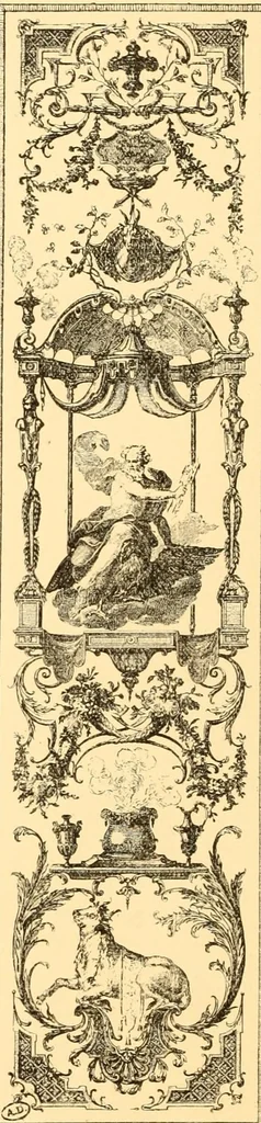 An illustration from Les arts du tissu; étoffes, tapisseries, broderies, dentelles, reliures, 1890, leaf 102
