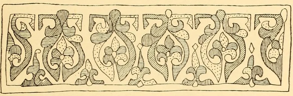 An illustration from Les arts du tissu; étoffes, tapisseries, broderies, dentelles, reliures, 1890, leaf 29