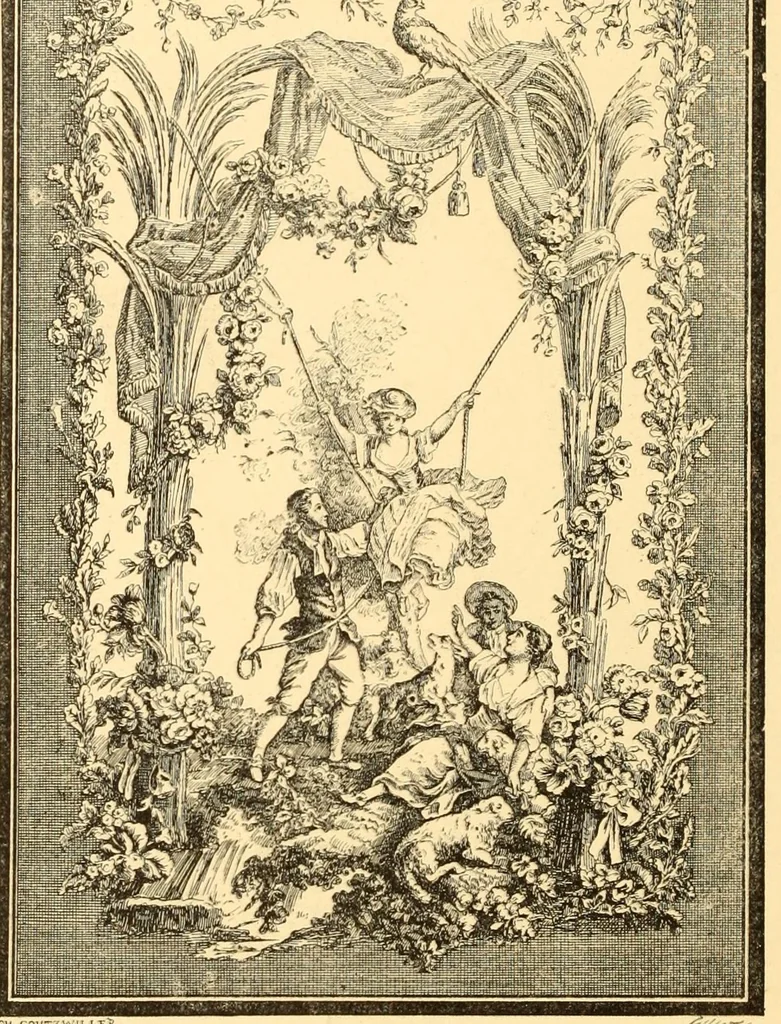 An illustration from Les arts du tissu; étoffes, tapisseries, broderies, dentelles, reliures, 1890, leaf 96