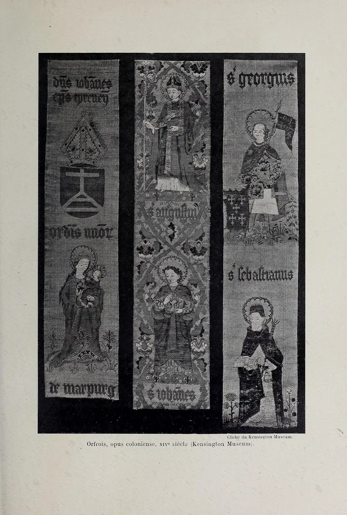 An illustration from Les arts du tissu, 1909, leaf 135