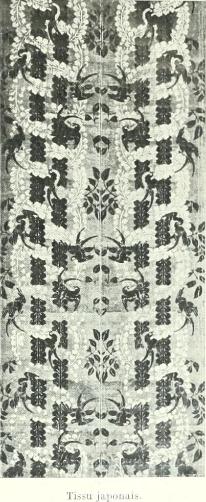 An illustration from Les arts du tissu, 1909, leaf 102