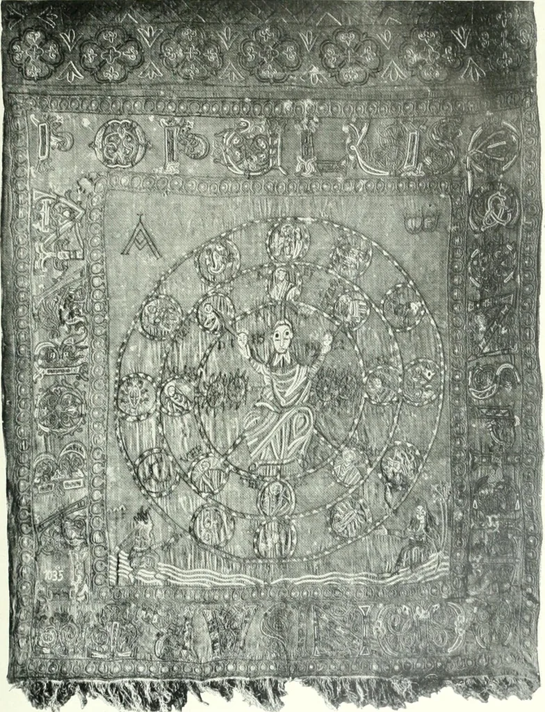 An illustration from Les arts du tissu, 1909, leaf 130