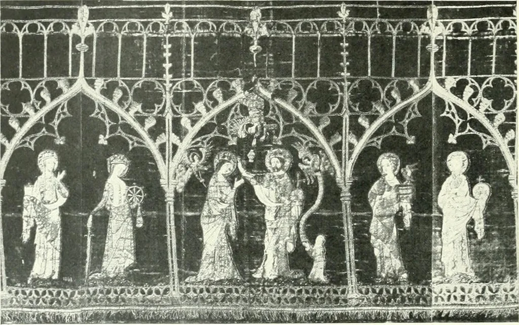An illustration from Les arts du tissu, 1909, leaf 133