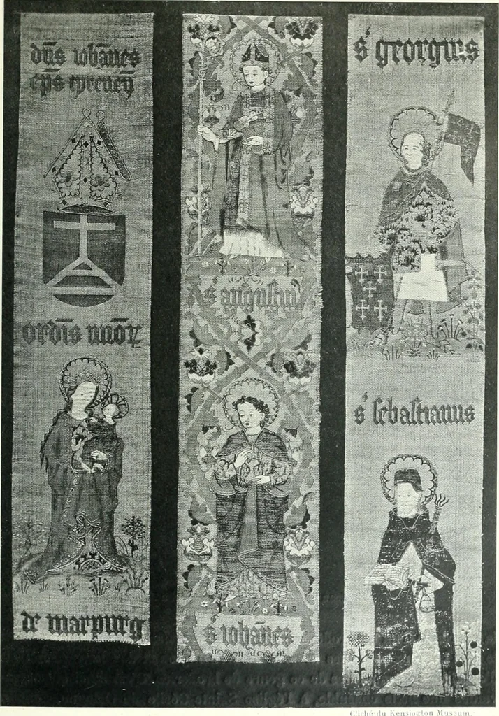 An illustration from Les arts du tissu, 1909, leaf 136