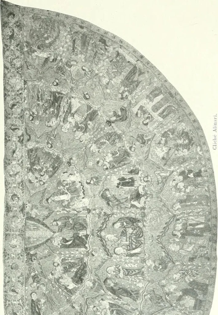 An illustration from Les arts du tissu, 1909, leaf 146