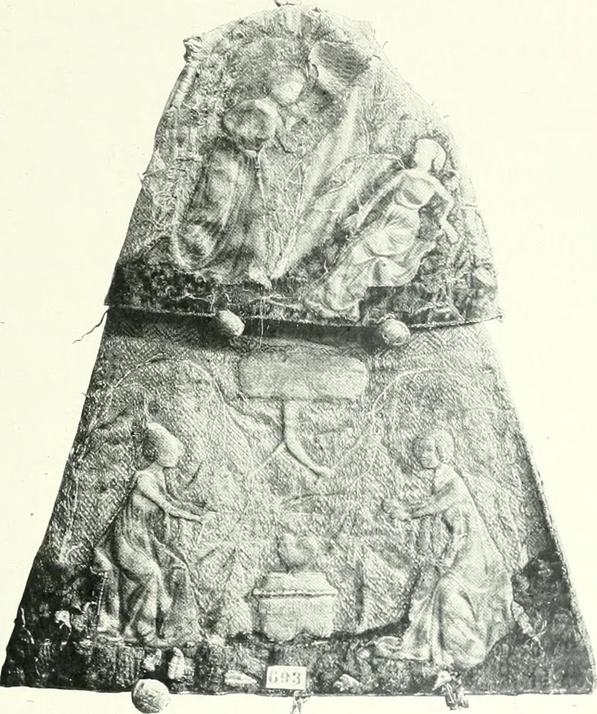 An illustration from Les arts du tissu, 1909, leaf 166