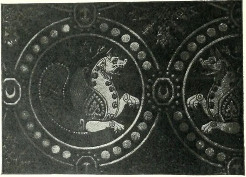 An illustration from Les arts du tissu, 1909, leaf 17
