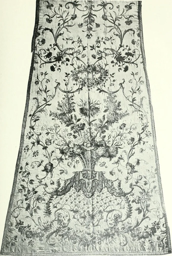 An illustration from Les arts du tissu, 1909, leaf 174