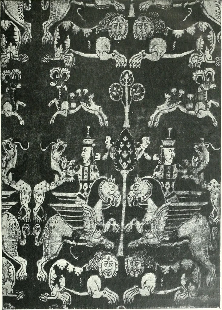 An illustration from Les arts du tissu, 1909, leaf 20