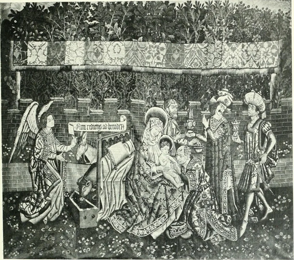 An illustration from Les arts du tissu, 1909, leaf 210