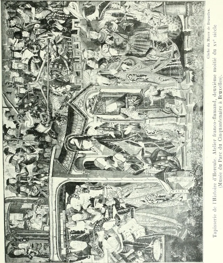 An illustration from Les arts du tissu, 1909, leaf 216