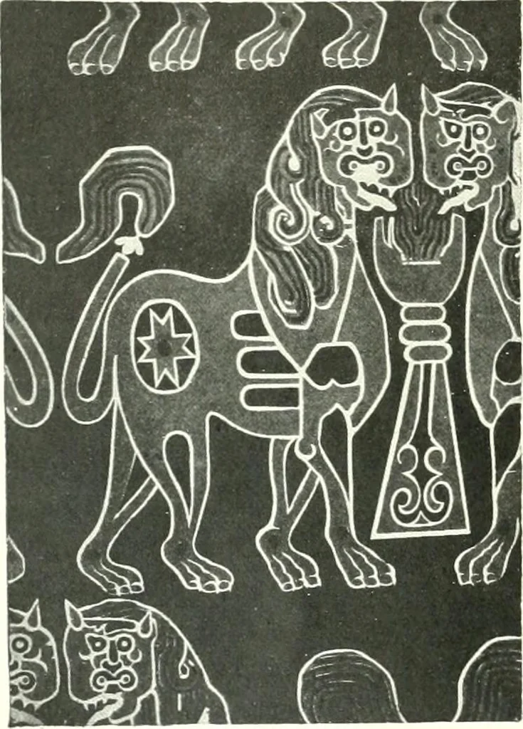 An illustration from Les arts du tissu, 1909, leaf 23