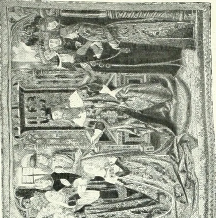 An illustration from Les arts du tissu, 1909, leaf 232