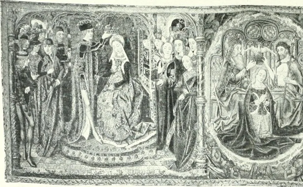 An illustration from Les arts du tissu, 1909, leaf 232
