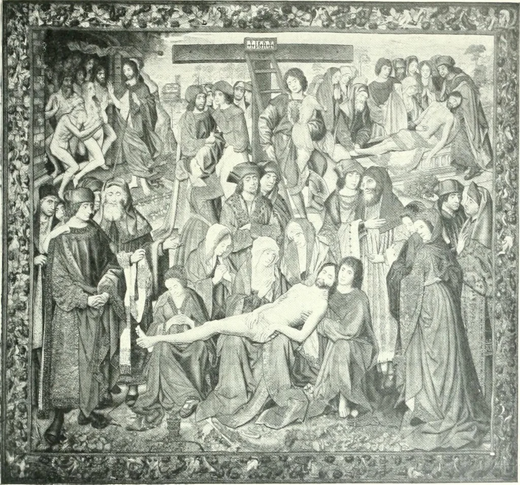 An illustration from Les arts du tissu, 1909, leaf 244