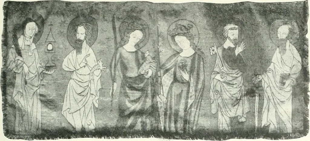 An illustration from Les arts du tissu, 1909, leaf 268