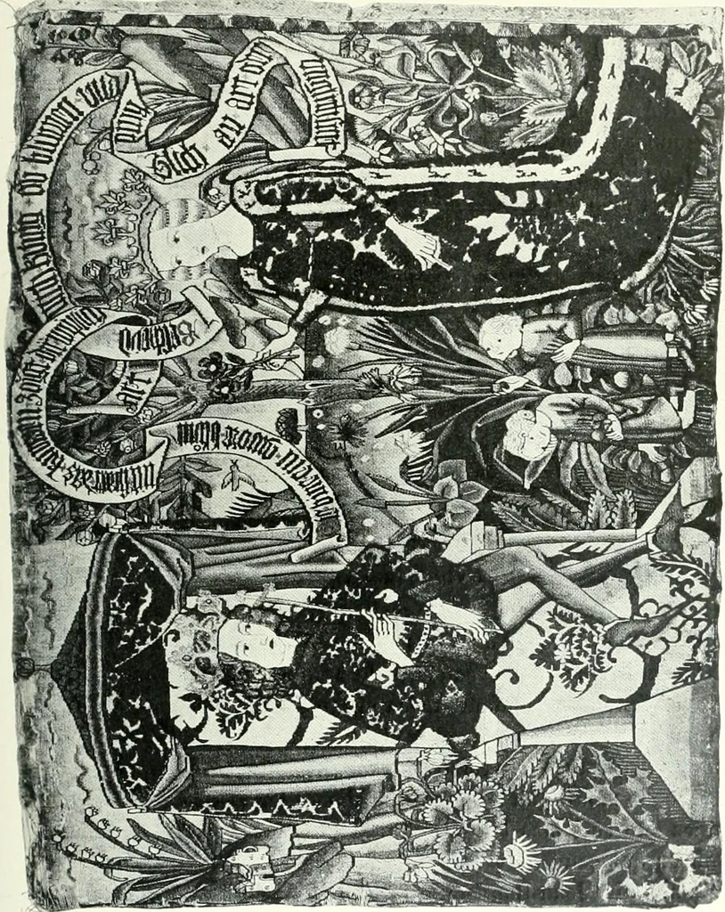 An illustration from Les arts du tissu, 1909, leaf 270