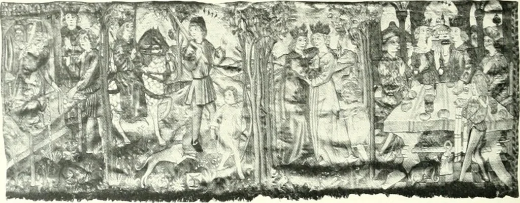 An illustration from Les arts du tissu, 1909, leaf 271