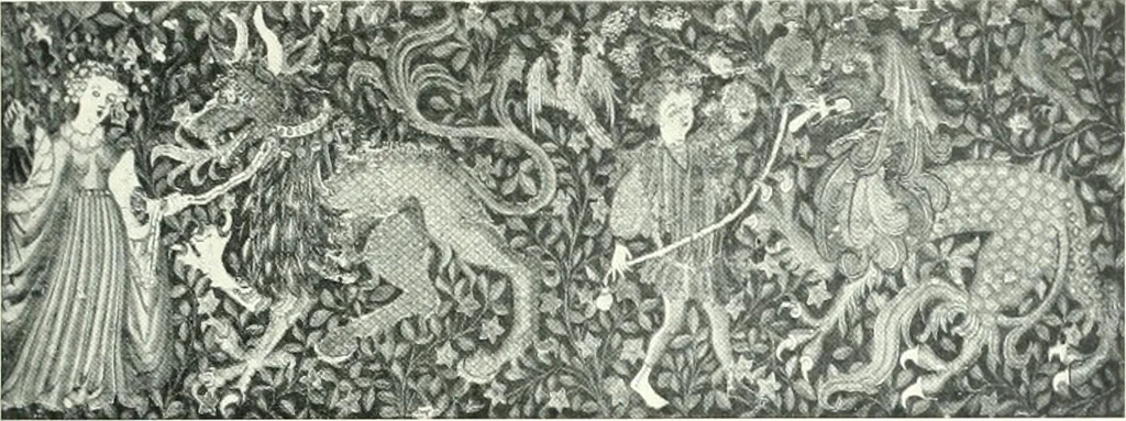 An illustration from Les arts du tissu, 1909, leaf 272