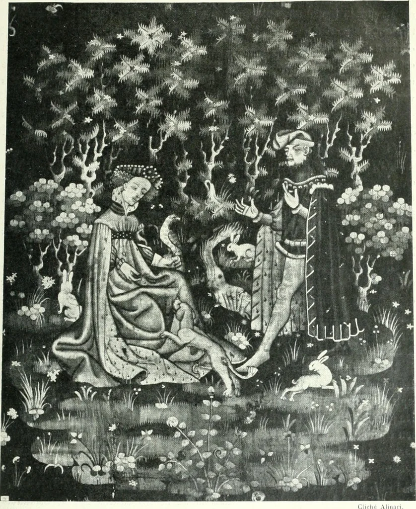 An illustration from Les arts du tissu, 1909, leaf 282