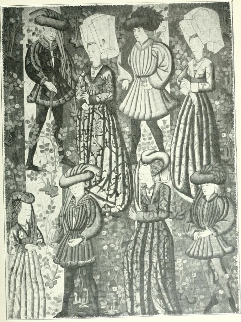 An illustration from Les arts du tissu, 1909, leaf 284