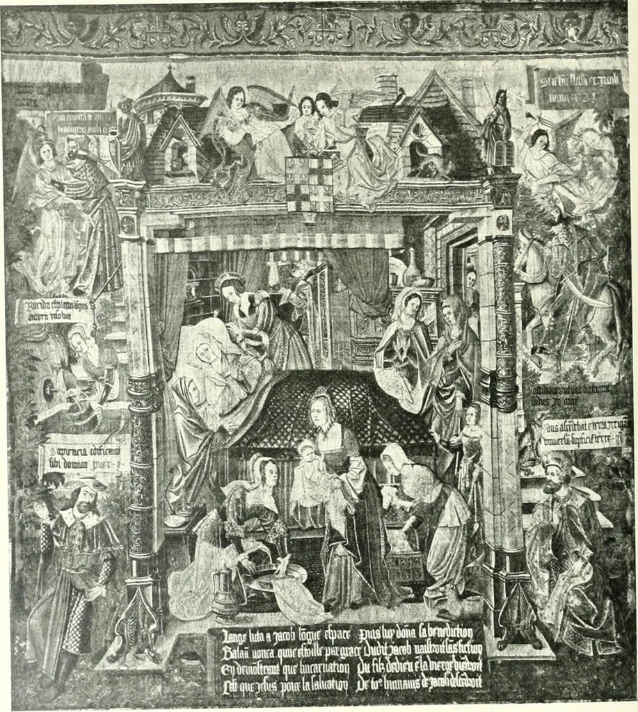 An illustration from Les arts du tissu, 1909, leaf 297