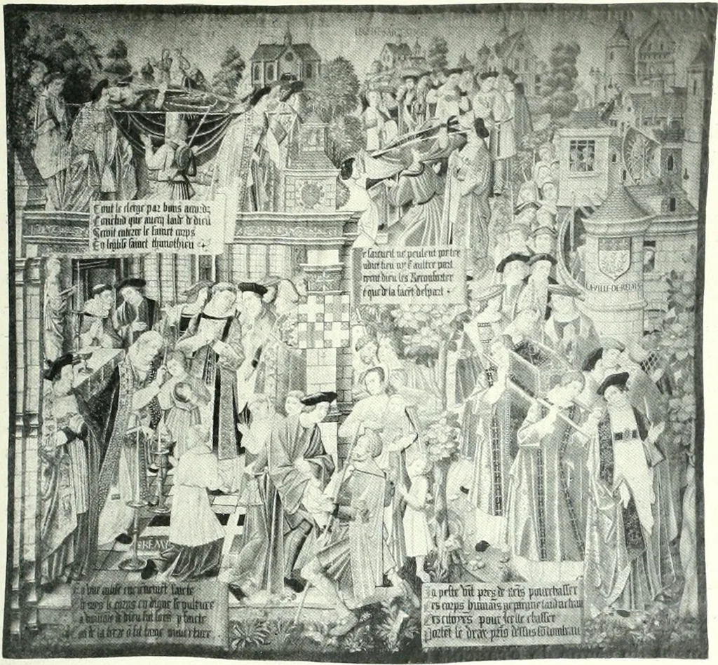 An illustration from Les arts du tissu, 1909, leaf 298