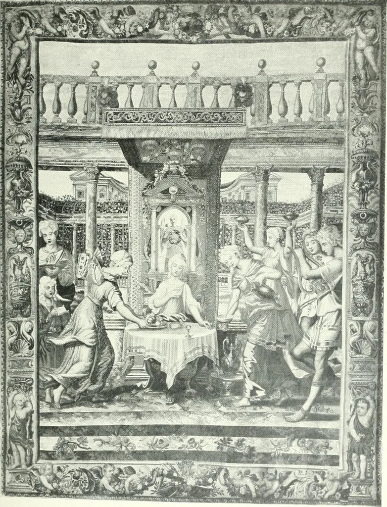 An illustration from Les arts du tissu, 1909, leaf 310
