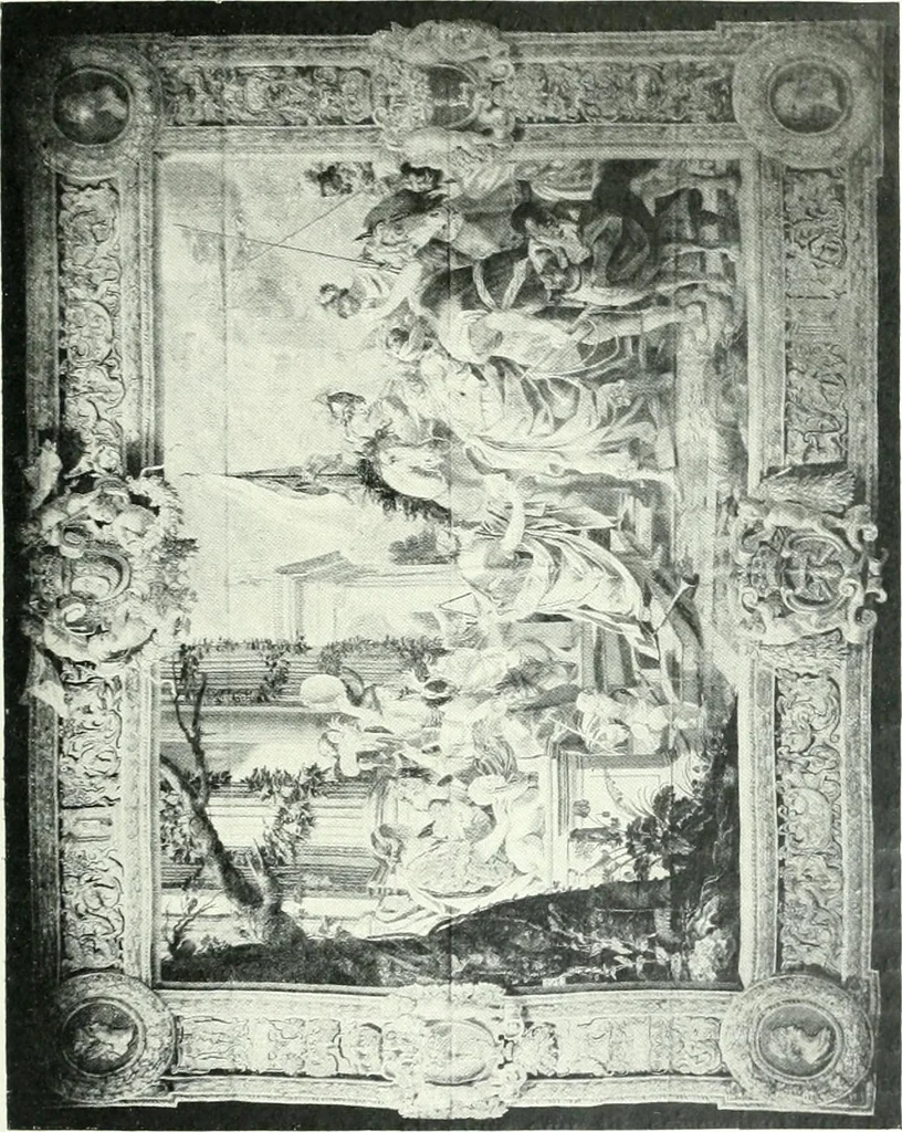 An illustration from Les arts du tissu, 1909, leaf 312
