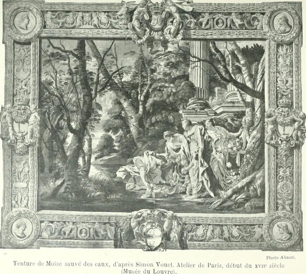An illustration from Les arts du tissu, 1909, leaf 314