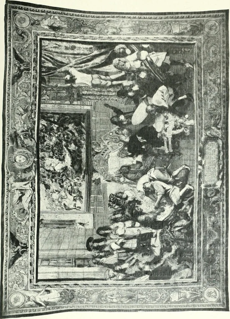 An illustration from Les arts du tissu, 1909, leaf 324