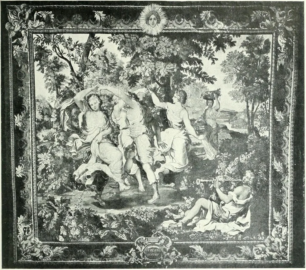 An illustration from Les arts du tissu, 1909, leaf 332