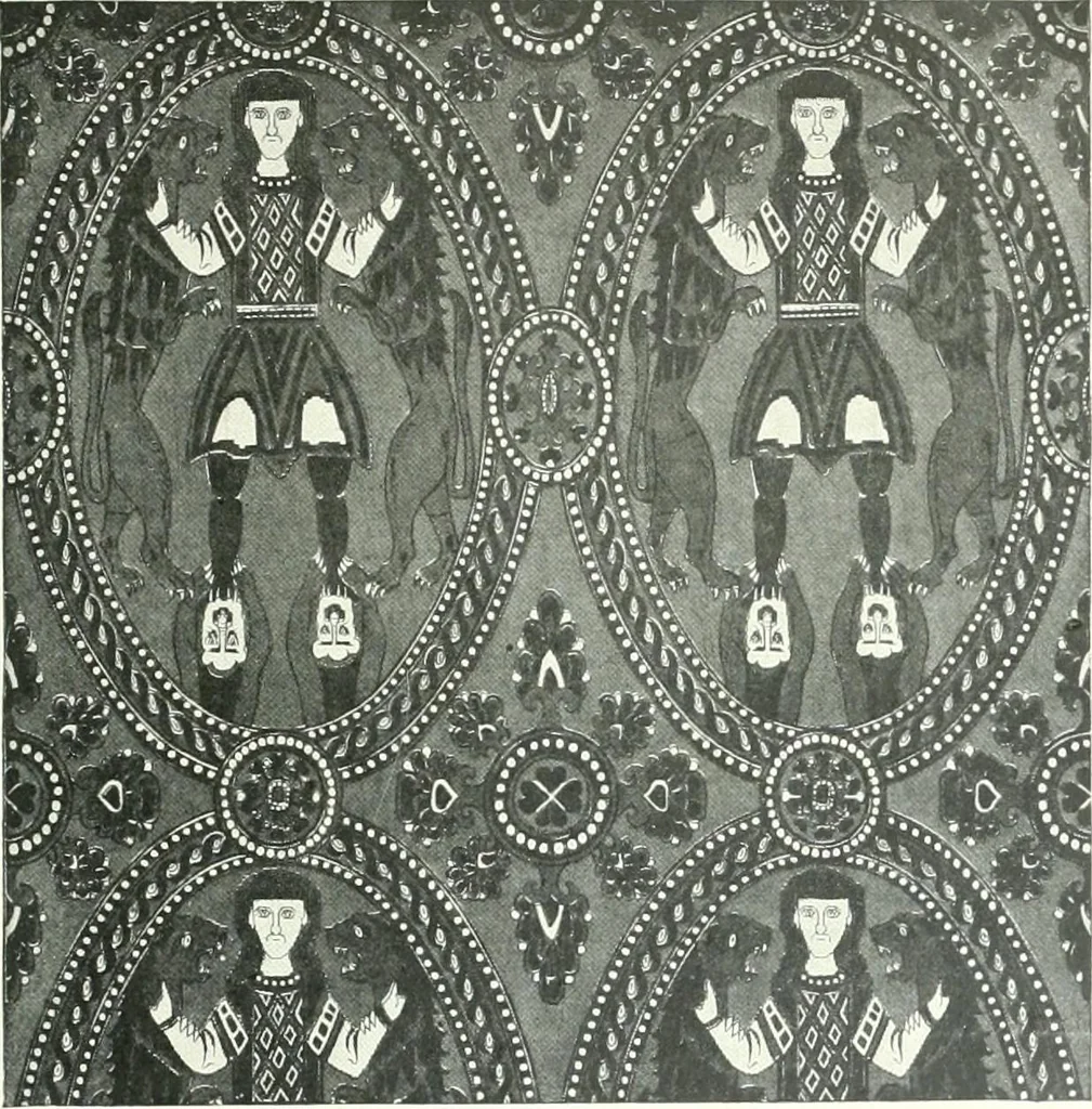 An illustration from Les arts du tissu, 1909, leaf 34