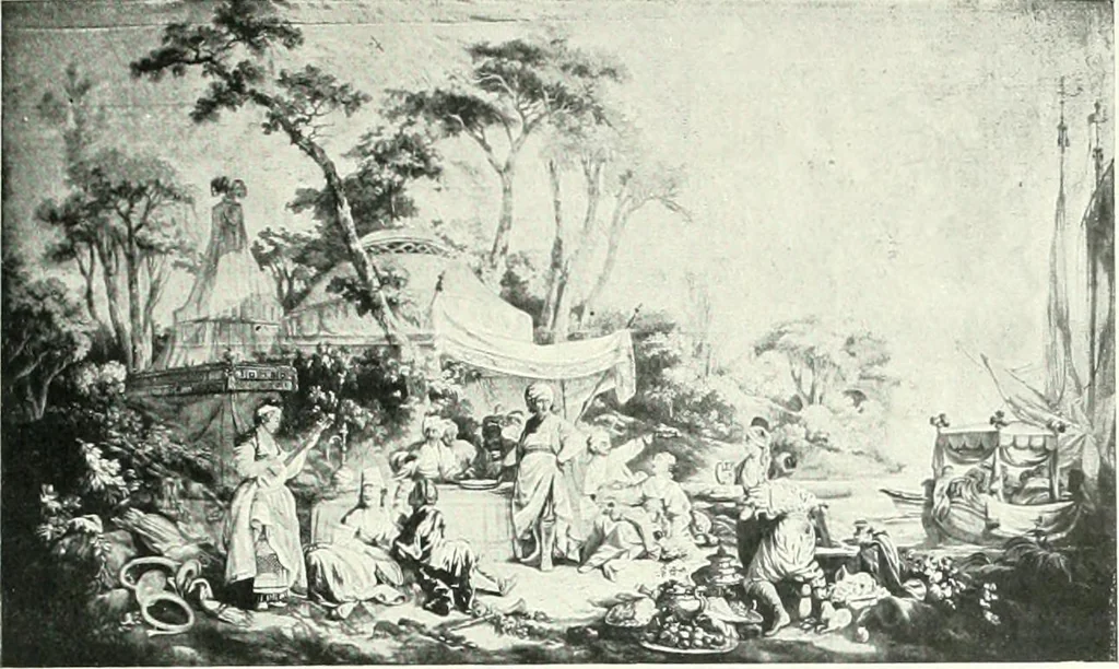 An illustration from Les arts du tissu, 1909, leaf 350