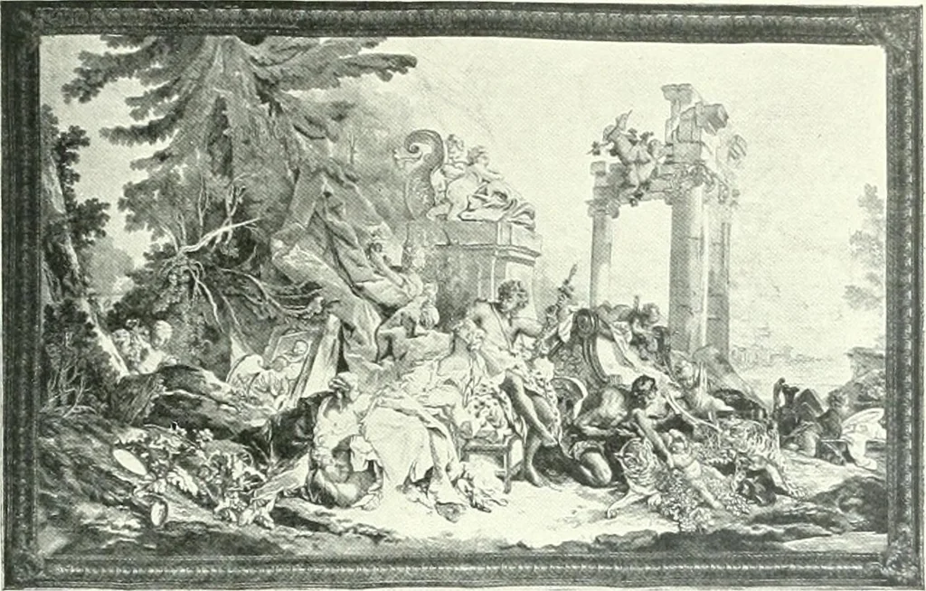An illustration from Les arts du tissu, 1909, leaf 352