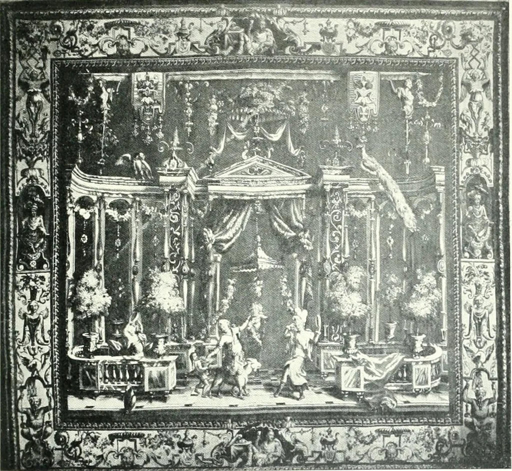 An illustration from Les arts du tissu, 1909, leaf 354